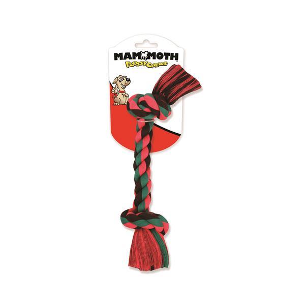 Mammoth Flossy Chew Premium Rope Bone Dog Toy (Medium 12’’, color varies) - Petanada