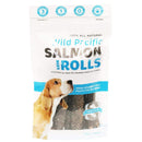 Snack 21 Treats Wild Pacific Salmon Skin Rolls Dog Treat (6-count bag)
