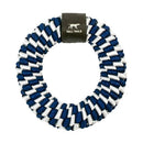 Tall Tails Navy Braided Rope Dog Toy (6” Ring)
