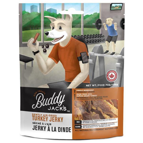 Buddy Jack's Air-Dried Turkey Jerky Dog Treats
