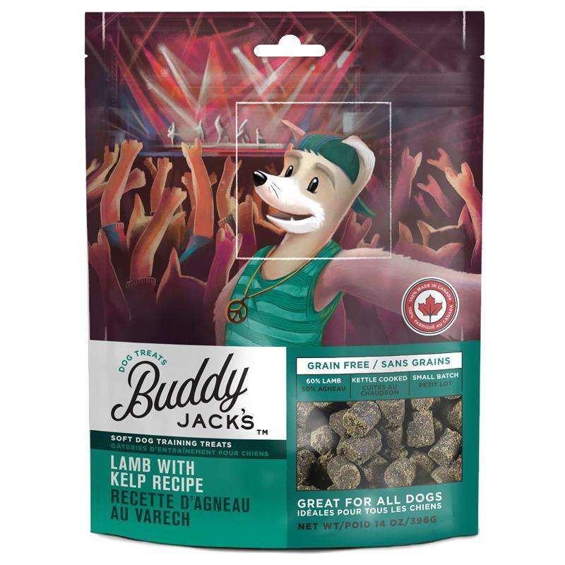 Buddy Jack's Lamb with Kelp Recipe Grain-Free Dog Treats - Petanada