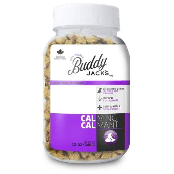 Buddy Jack’s Hemp Functional Dog Treats – Calming (12-oz container)